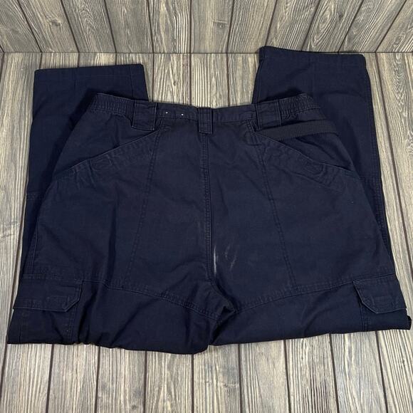 5.11 Tactical Men Cargo Pants Security Military Sz 40x30 Lot of 2 Navy Tan 74251 - Picture 4 of 12